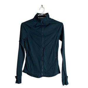 Sunzel Women's Teal Full Zip Athletic Wear Jacket